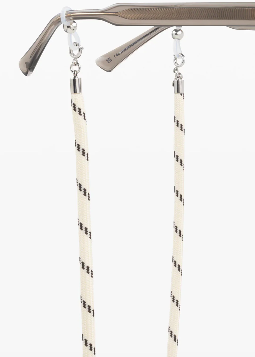 The Toni Sunglasses Chain in Cream - Image 2