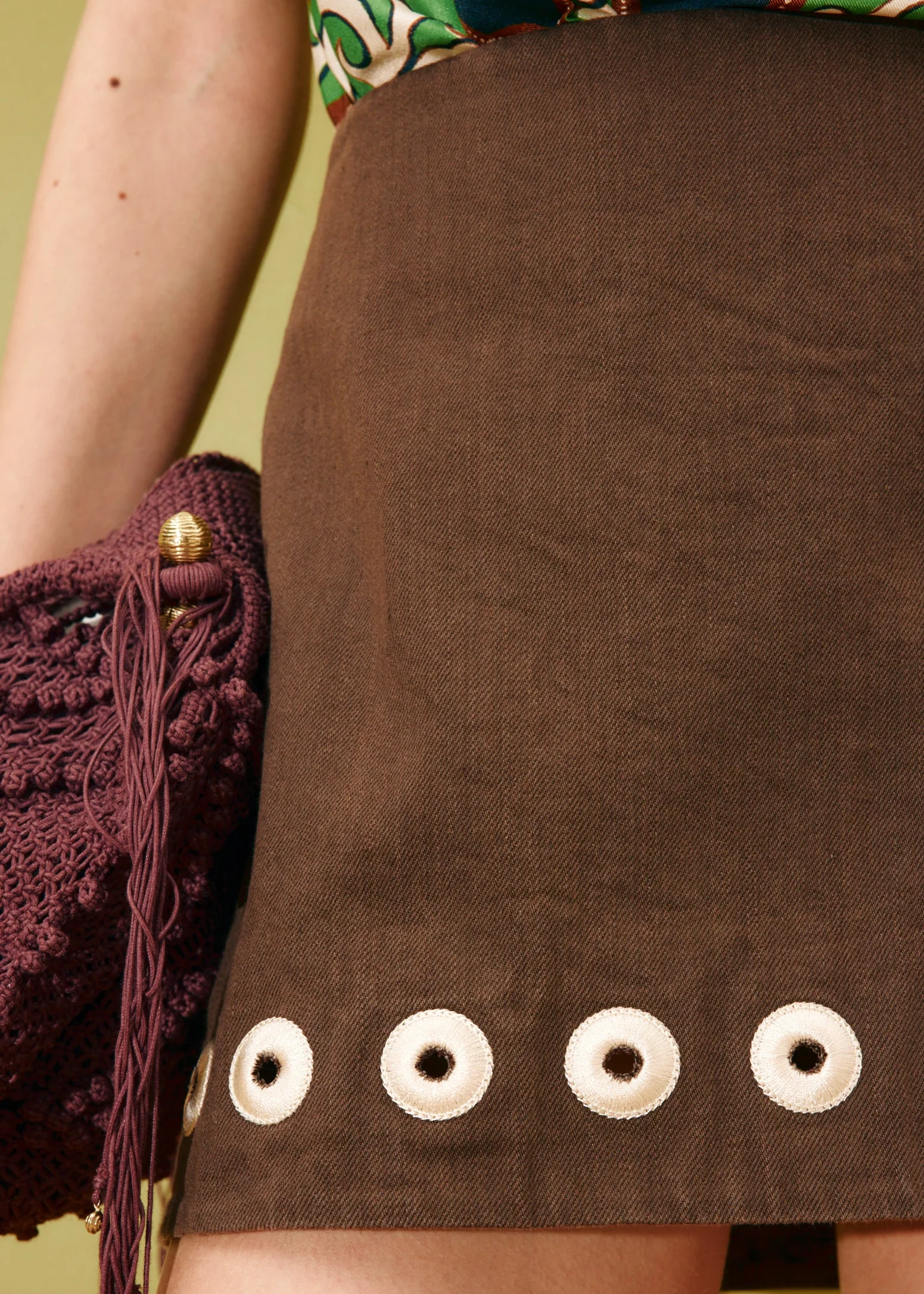 Tobe Denim Skirt - Image 5