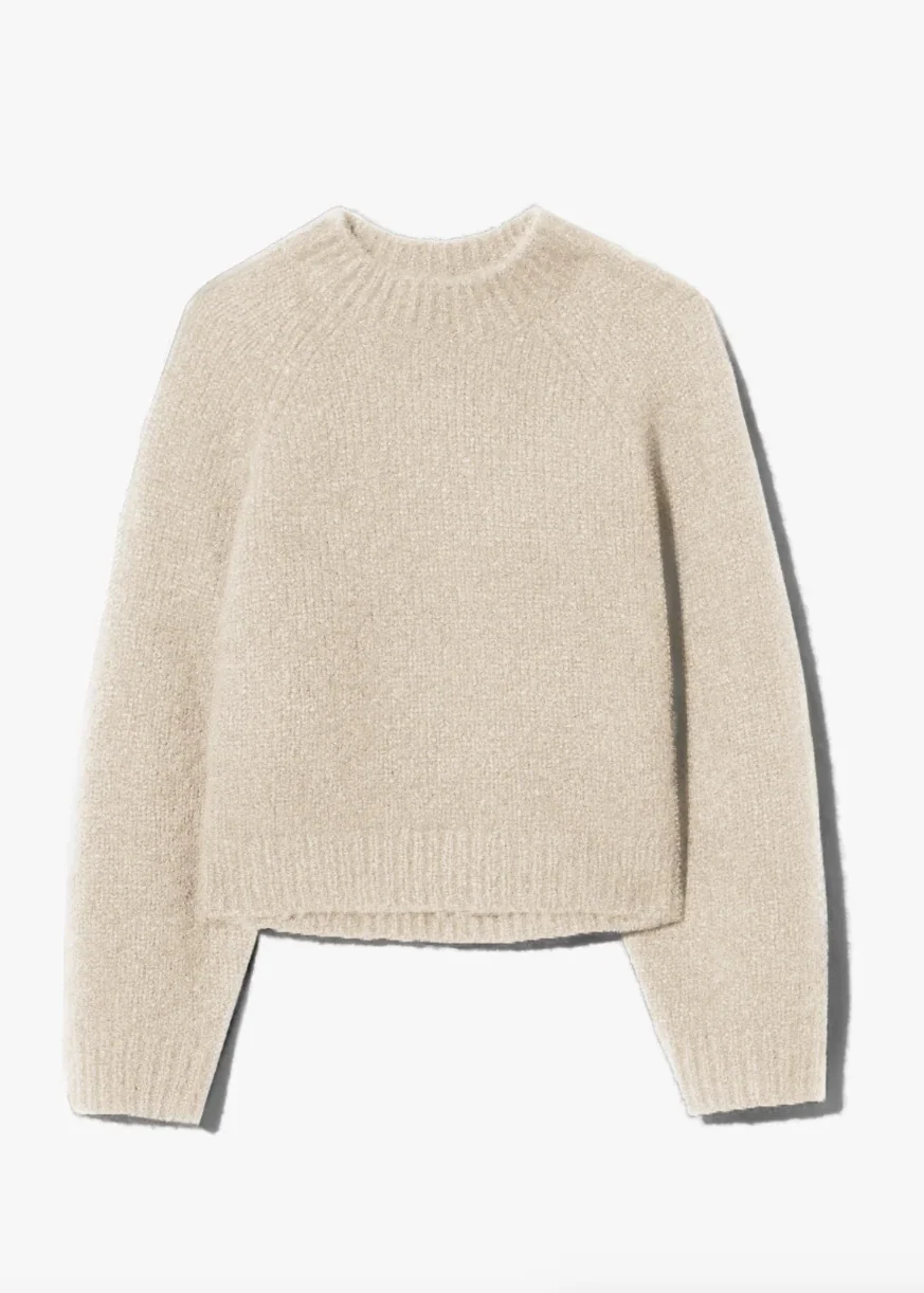 Tomaso Sweater in Beige Melange