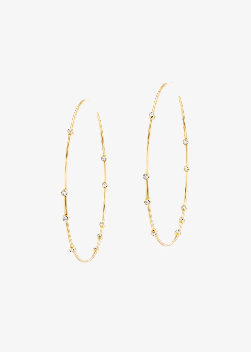 Diamond Float 3" Hoops