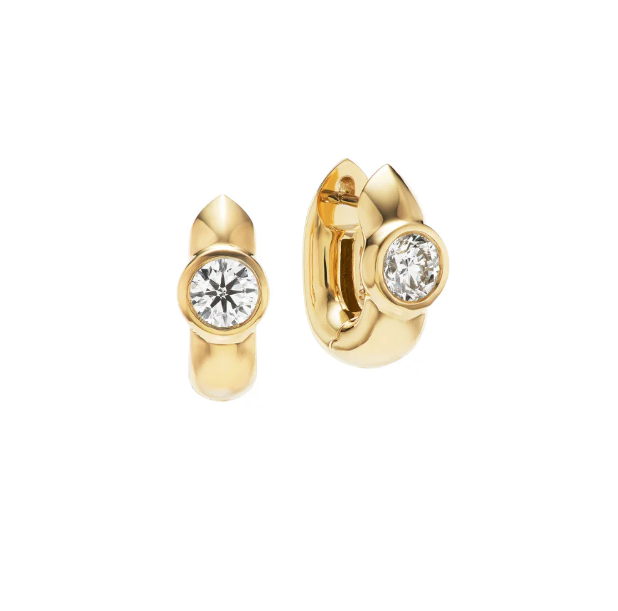 Tusk Huggie with Diamonds