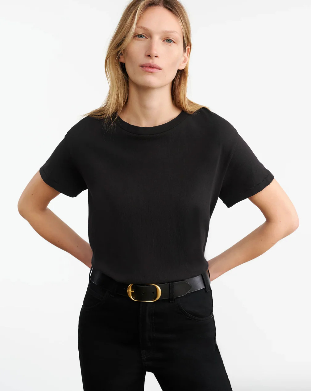 Brady Tee in Black - Image 3