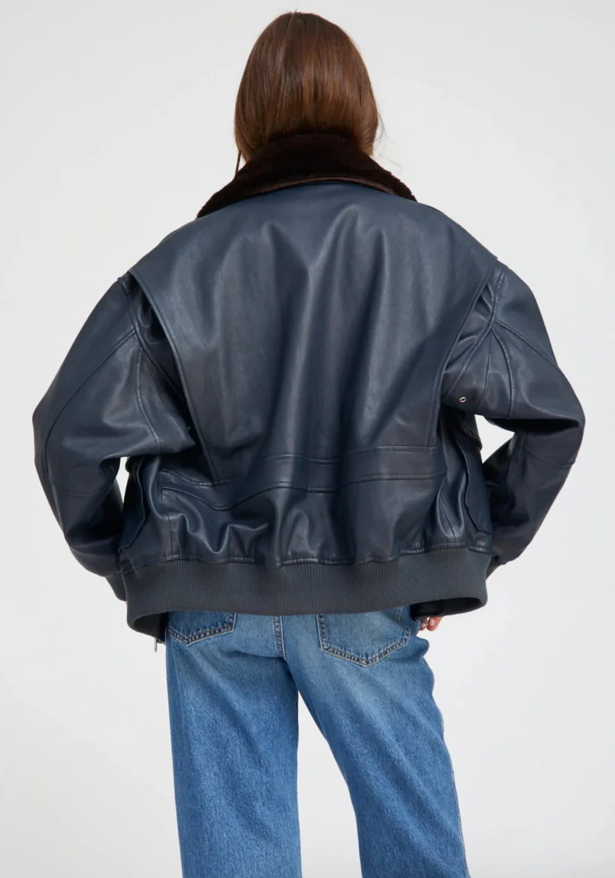 Vintage Aviator Jacket - Image 4