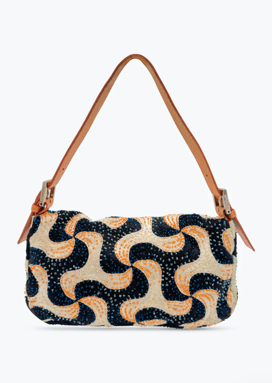 Vintage Fendi Beaded Baguette - Image 3