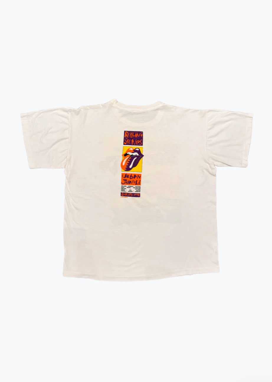 Vintage Rolling Stones 1990 Europe Tour Tee - Image 3