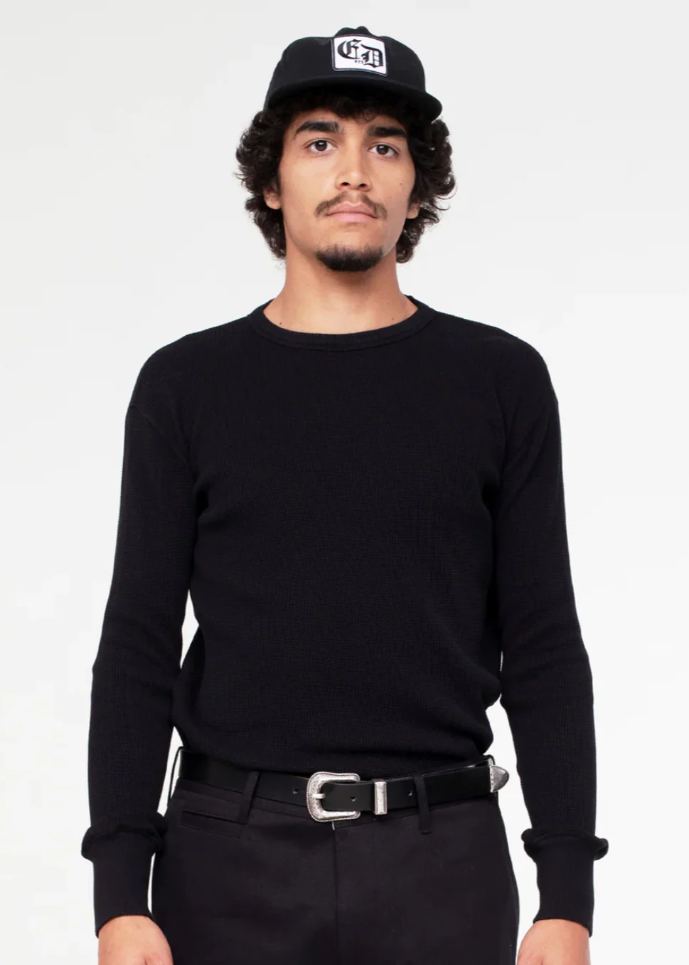 Waffle Jersey Long Sleeve Tee