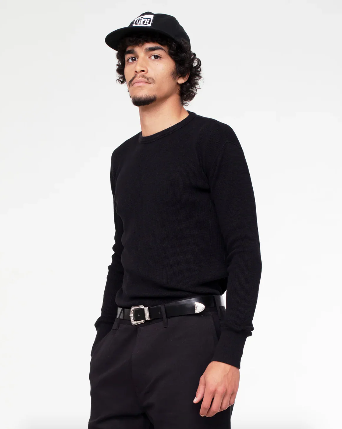 Waffle Jersey Long Sleeve Tee - Image 3