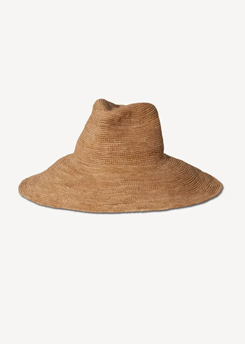 The Waverly Wide Brim Raffia Straw Hat
