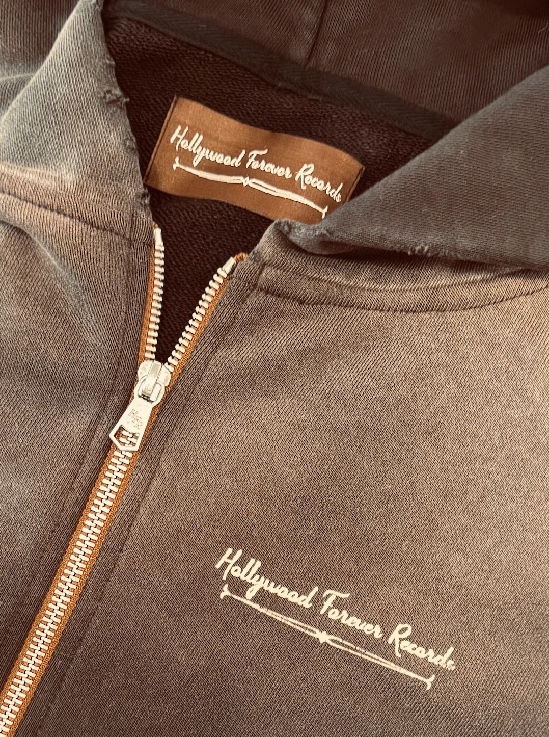 Script Zip-Up Hoodie - Image 2