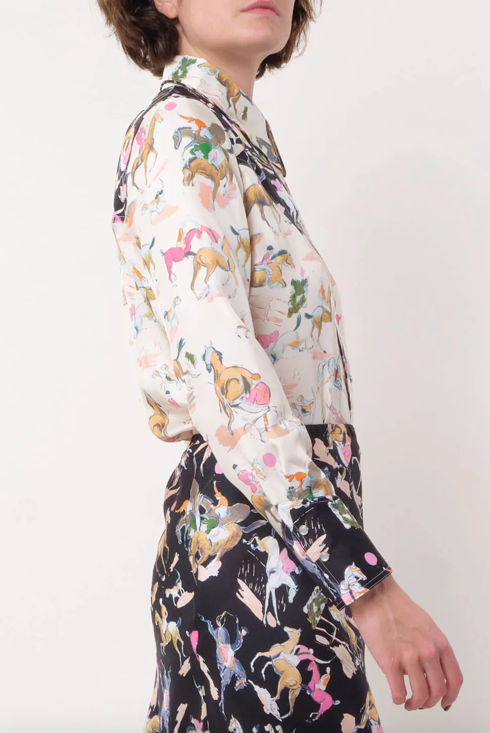 Silk Western Shirt - Image 3