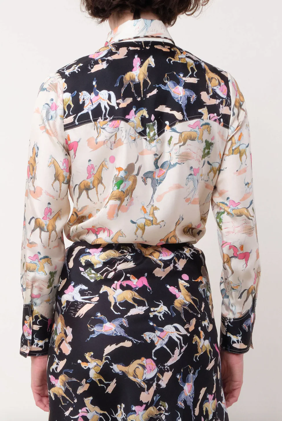 Silk Western Shirt - Image 4