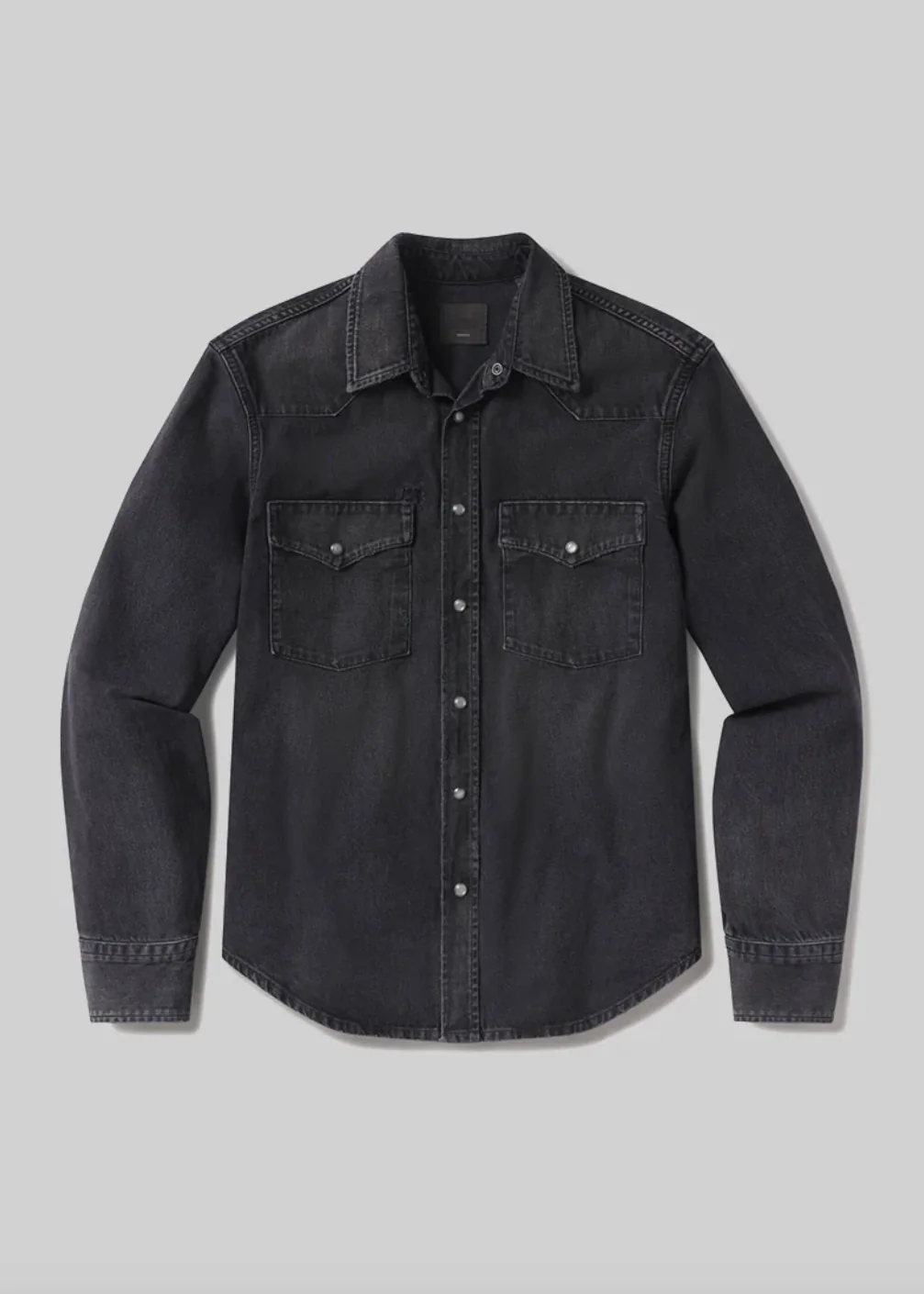 Western Shirt In Vintage Black