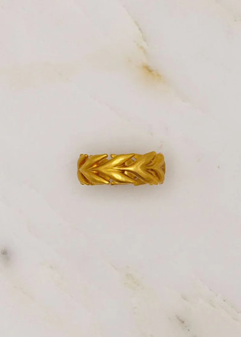 Gold Wheat Band - Image 3