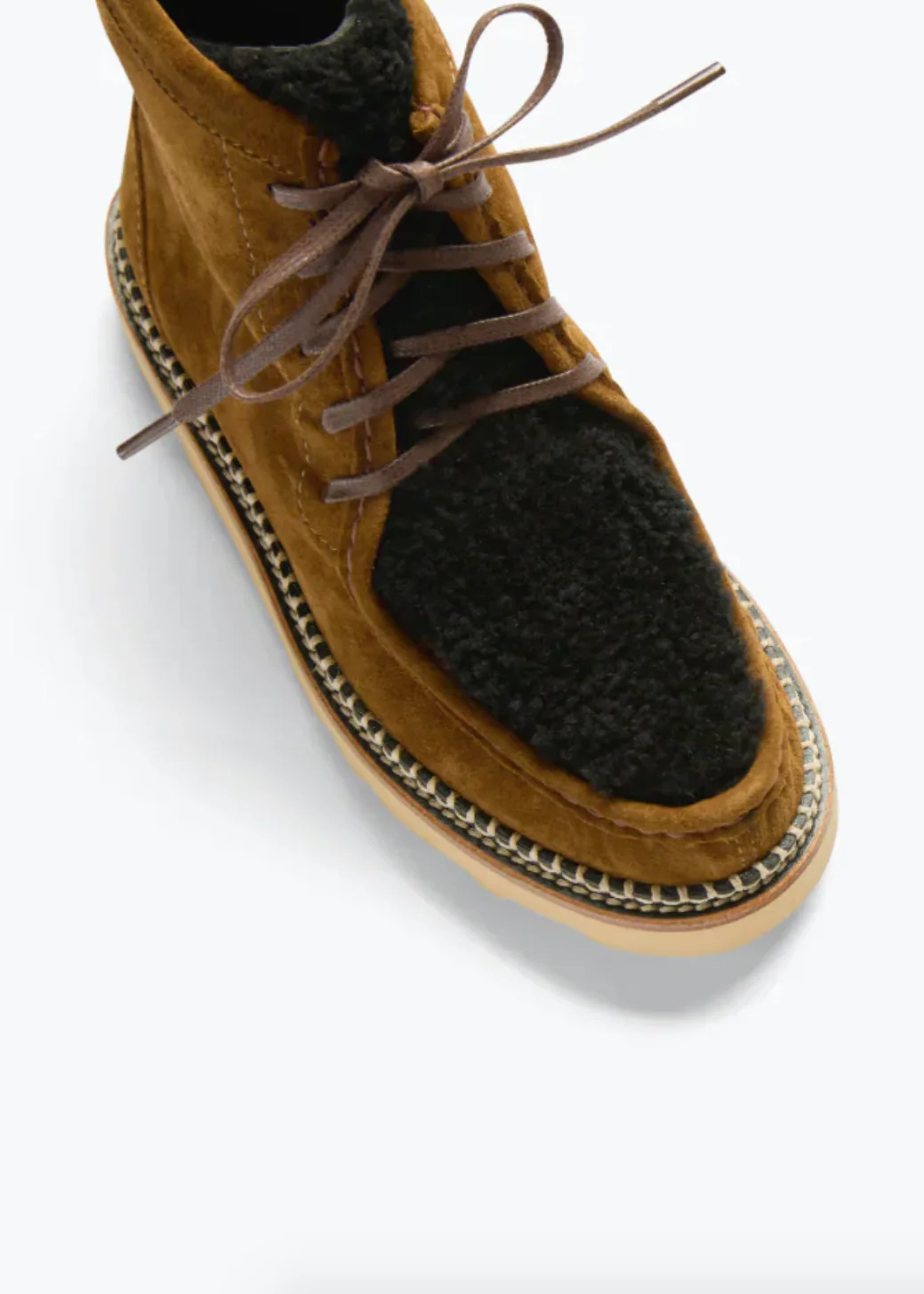 Winnie Moccasin Boot in Bog Suede - Image 2