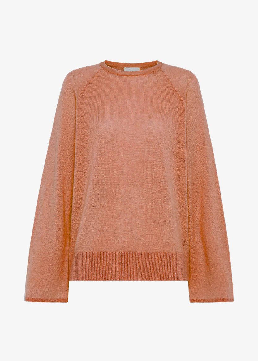 Wool Cashmere Gauze Knit Sweater
