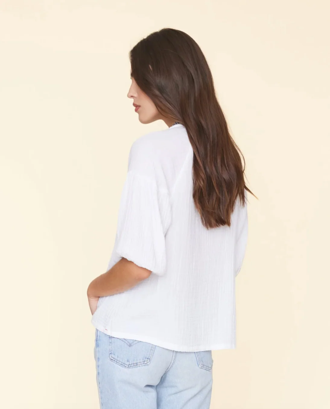 Felicity Top in White - Image 2