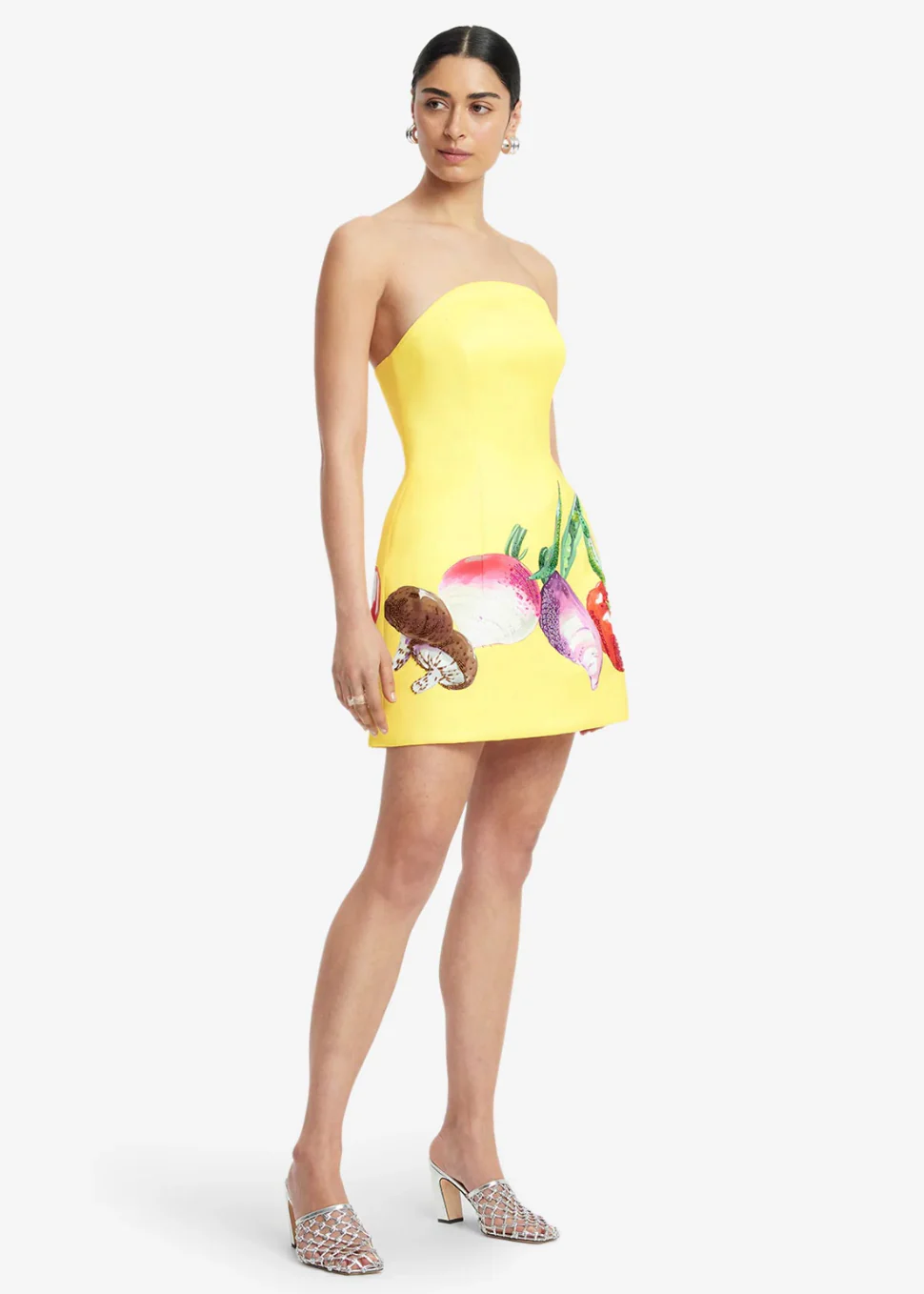 Harvest Print Zaria Bustier Mini Dress - Image 4